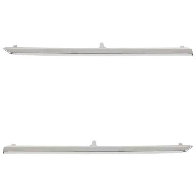 New Left Lower And Right Lower Grille Trim Compatible With Honda Accord Lx 4 Cyl 2.4L Accord Sport 4 thumbnail 2