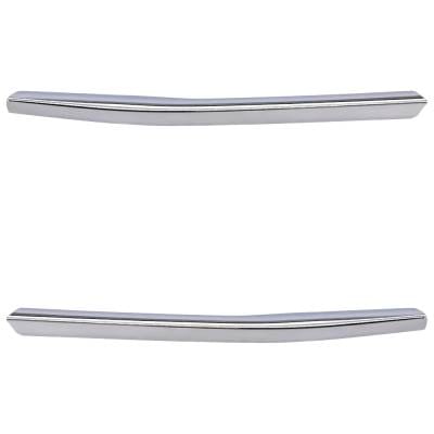 New Pair Of Grille Trim Compatible With Hyundai Accent Gls Accent Le 2015-2017 By Hy1212103 thumbnail 2
