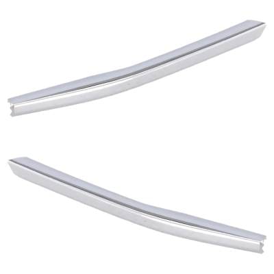 New Pair Of Grille Trim Compatible With Hyundai Accent L Accent Se 2015-2017 By Hy1212103 Hy1213103 thumbnail 4