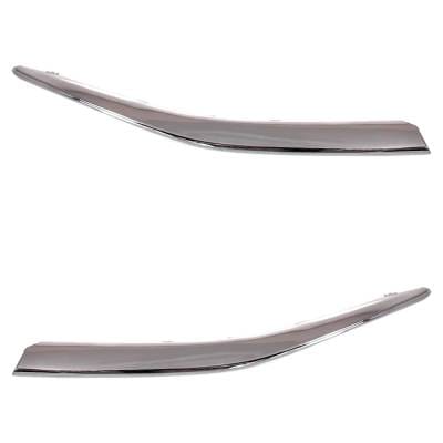 New Left Lower And Right Lower Grille Trim Compatible With Honda Accord Se 4 Cyl 2.4L Accord Ex-L 4 thumbnail 8