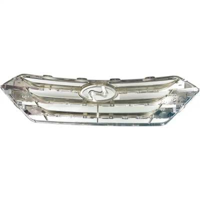 New Black Grille Assembly Compatible With Hyundai Santa Fe Sport Premium 4 Cyl 2.0L Santa Fe Sport thumbnail 10