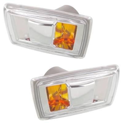 New Front Left And Front Right Side Marker Compatible With Chevrolet Saturn Malibu Hybrid Aura Xe thumbnail 2