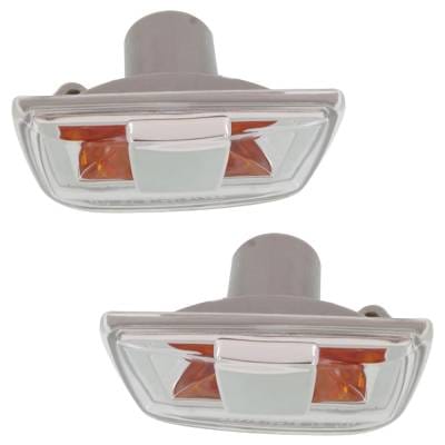 New Front Left And Front Right Side Marker Compatible With Chevrolet Saturn Malibu Classic Ls 4 Cyl thumbnail 4