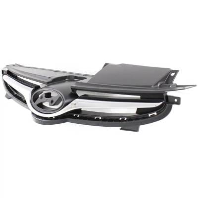 New Black Grille Assembly Compatible With Hyundai Elantra Gl 4 Cyl 1.8L Elantra L 4 Cyl 1.8L Elantra thumbnail 4