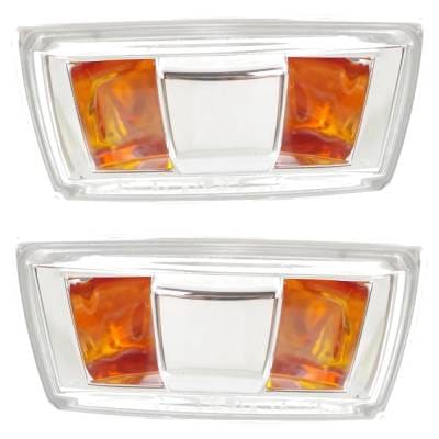 New Front Left And Front Right Side Marker Compatible With Chevrolet Saturn Aura Xe Malibu Ltz