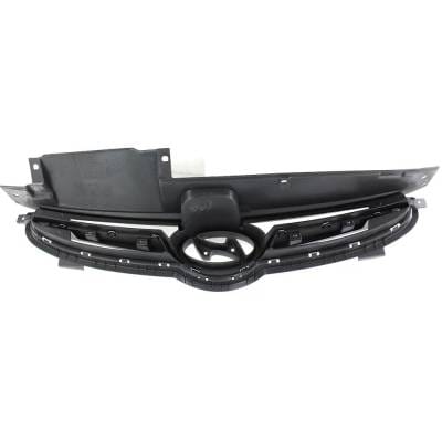 New Black Grille Assembly Compatible With Hyundai Elantra Se 4 Cyl 1.8L Elantra Gl 4 Cyl 1.8L thumbnail 10
