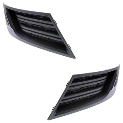 New Front Left And Front Right Fog Light Cover Compatible With Chevrolet Traverse Ltz Traverse Lt thumbnail 4