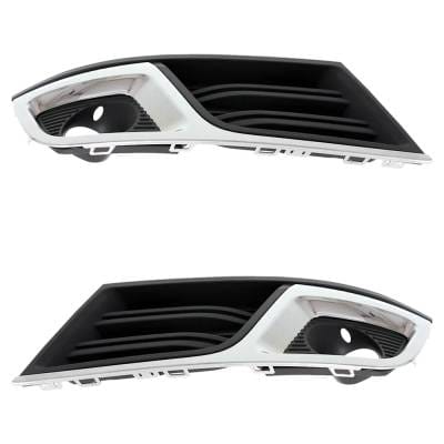Front Left And Front Right Fog Light Trim Compatible With Chevrolet Traverse Lt 2013-2017 Gm1038148 thumbnail 8