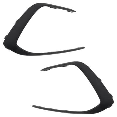 New Front Left Outer And Front Right Outer Grille Trim Compatible With Volkswagen Gti Se 4 Cyl 2.0L thumbnail 2