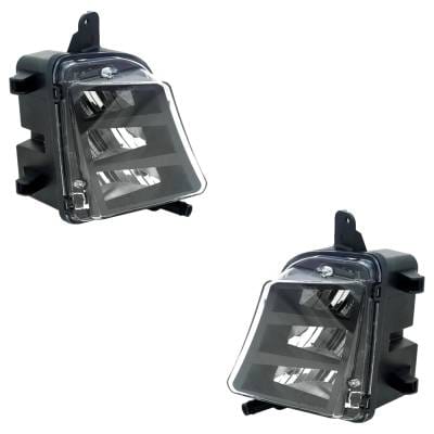 New Front Left And Front Right Fog Light Compatible With Volkswagen Golf S 4 Cyl 1.8L Gti thumbnail 4