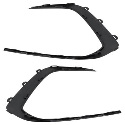 New Front Left Outer And Front Right Outer Grille Trim Compatible With Volkswagen Gti Autobahn 4 Cyl thumbnail 8