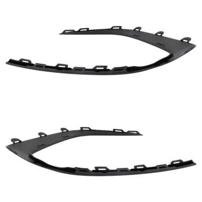 New Front Left Outer And Front Right Outer Grille Trim Compatible With Volkswagen Gti Autobahn 4 Cyl thumbnail 10