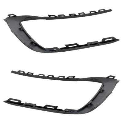 New Front Left Outer And Front Right Outer Grille Trim Compatible With Volkswagen Gti Autobahn 4 Cyl thumbnail 12
