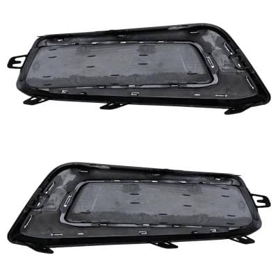 New Front Left And Front Right Fog Light Cover Compatible With Volkswagen Tiguan Se R-Line Black thumbnail 12