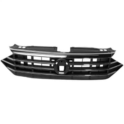 New Black Grille Assembly Compatible With Volkswagen Jetta Execline 4 Cyl 1.4L 2019 Production Date thumbnail 2