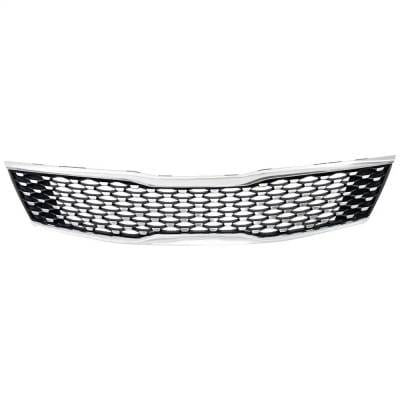 New Chrome Insert Grille Assembly Compatible With Kia Telluride Ex 6 Cyl 3.8L Telluride Sx 6 Cyl thumbnail 2