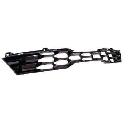 Black Shell Grille Assembly Compatible With Kia Forte Gt-Line 4 Cyl 2.0L 2022-2024 By Ki1200227 thumbnail 4