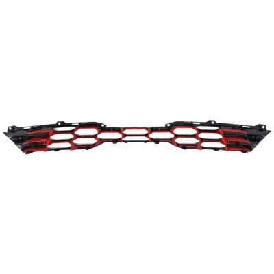 New Black Shell Grille Assembly Compatible With Kia Forte Gt-Line 4 Cyl 2.0L By Ki1200227 thumbnail 8