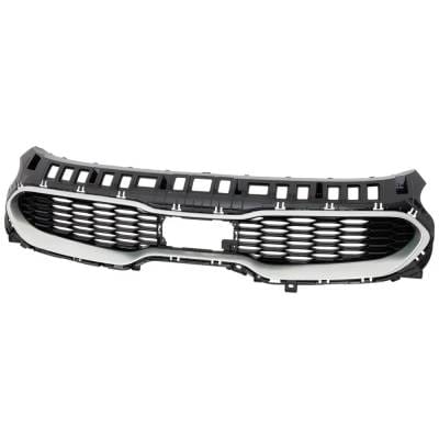 New Chrome Grille Assembly Compatible With Kia Stinger Base 4 Cyl 2.0L Stinger Premium 4 Cyl 2.0L thumbnail 2