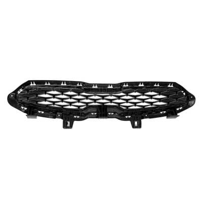 New Chrome Shell Grille Assembly Compatible With Kia Forte Ex 4 Cyl 2.0L Forte S 4 Cyl 2.0L thumbnail 10