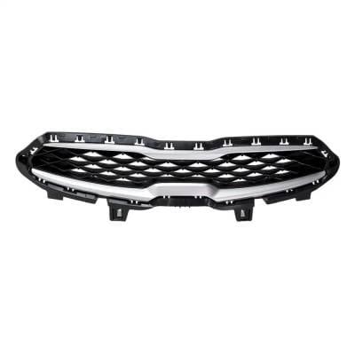 Chrome Shell Grille Assembly Compatible With Kia Forte Ex 4 Cyl 2.0L Forte S 4 Cyl 2.0L 2019-2021 By thumbnail 2