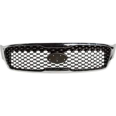 New Chrome Shell Grille Assembly Compatible With Kia Sorento Sx 6 Cyl 3.3L Sorento Sx Limited 6 Cyl thumbnail 2