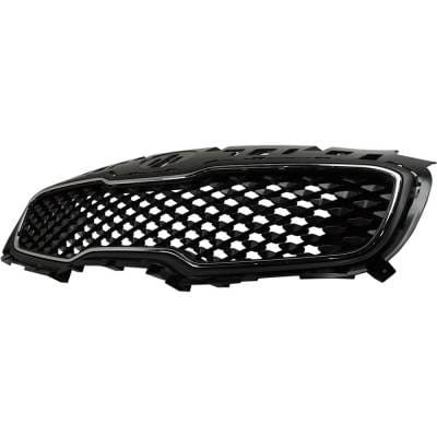 New Black Grille Assembly Compatible With Kia Sportage Lx 4 Cyl 2.4L Sportage Sx 4 Cyl 2.0L Sportage thumbnail 6