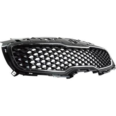 New Black Grille Assembly Compatible With Kia Sportage Sx 4 Cyl 2.0L Sportage Lx 4 Cyl 2.4L Sportage thumbnail 4