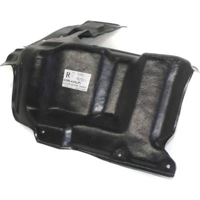 Fender Splash Shield Compatible With 2009-2013 Toyota Corolla Right Passenger Side Front Plastic thumbnail 4