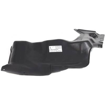 Fender Splash Shield Compatible With 2009-2013 Toyota Corolla Left Driver Side Front Plastic Guard thumbnail 2