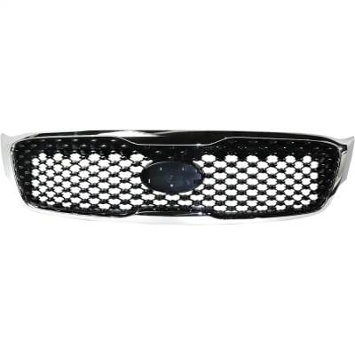New Chrome Shell Grille Assembly Compatible With Kia Sorento Sx Limited 6 Cyl 3.3L Sorento Sx thumbnail 2