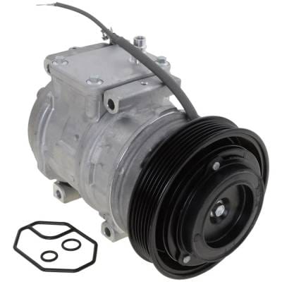 New 6-Groove Pulley A/C Compressor Compatible With Honda Lexus Mercedes Benz Accord Ex 4 Cyl 2.3L thumbnail 2
