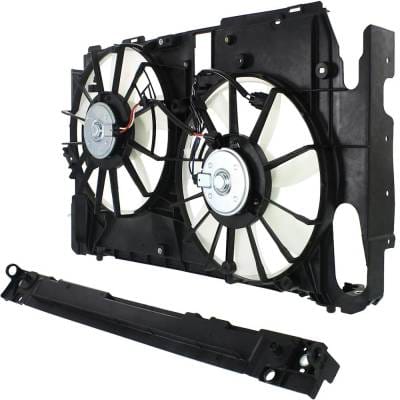 New Cooling Fan Assembly Compatible With Toyota Rav4 Base 6 Cyl 3.5L Rav4 Sport 6 Cyl 3.5L Rav4 thumbnail 4