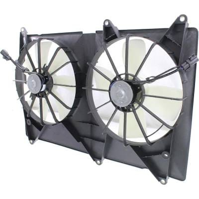 Dual Cooling Fan Assembly Compatible With Toyota Highlander Base 4 Cyl 2.4L 2001-2003 By To3120102 thumbnail 4