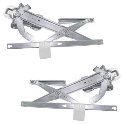 New Front Left And Front Right Window Regulator Compatible With Land Rover Discovery Se 8 Cyl 4.6L thumbnail 2