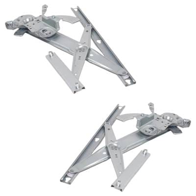 New Front Left And Front Right Window Regulator Compatible With Land Rover Discovery Se 8 Cyl 4.6L thumbnail 4