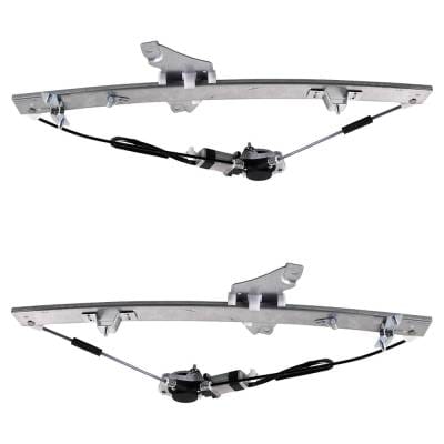 Front Left And Front Right Window Regulator Compatible With Toyota Rav4 Base 4 Cyl 2.0L 1996-2000 By thumbnail 8