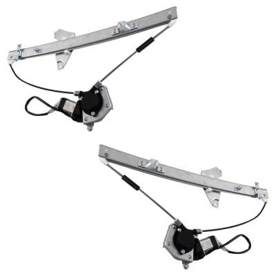 Front Left And Front Right Window Regulator Compatible With Toyota Rav4 Base 4 Cyl 2.0L 1996-2000 thumbnail 4