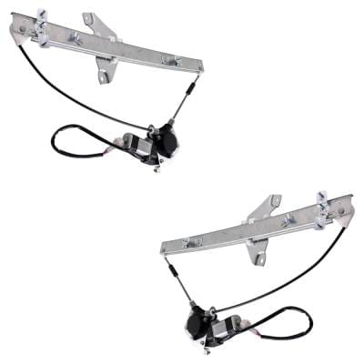 Front Left And Front Right Window Regulator Compatible With Toyota Rav4 Base 4 Cyl 2.0L 1996-2000 thumbnail 6