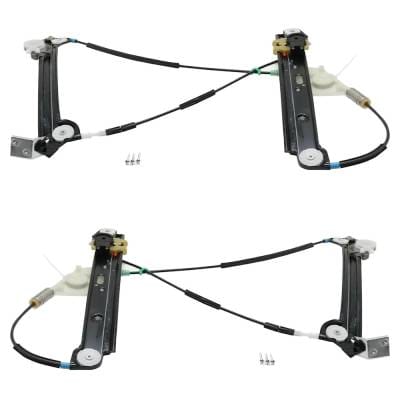 New Front Left And Front Right Window Regulator Compatible With Bmw 135I Base 6 Cyl 3.0L 135Is Base thumbnail 12
