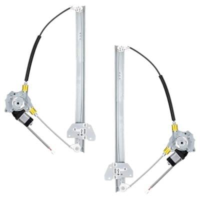 New Front Left And Front Right Window Regulator Compatible With Mazda Mpv Lx 6 Cyl 3.0L Mpv Lx 6 Cyl