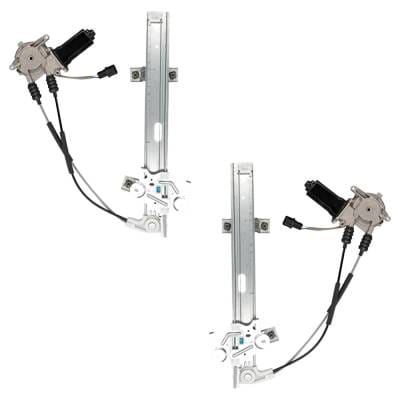 New Front Left And Front Right Window Regulator Compatible With Dodge Mitsubishi 3000Gt Sl 6 Cyl thumbnail 2