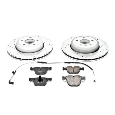 New Brake Disc And Pad Kit Compatible With Bmw 650I Base 8 Cyl 4.8L 545I Base 8 Cyl 4.4L 645Ci Base thumbnail 4