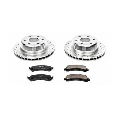 New Brake Disc And Pad Kit Compatible With Cadillac Chevrolet Gmc Suburban 1500 Ls 8 Cyl 5.3L Savana thumbnail 2