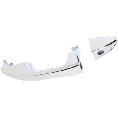 Front Left (Driver Side) Exterior Door Handle Compatible With 2014-2019 Toyota Corolla Chrome With thumbnail 2