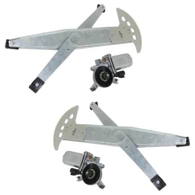 New Front Left And Front Right Window Regulator Compatible With Buick Chevrolet Oldsmobile Venture thumbnail 2