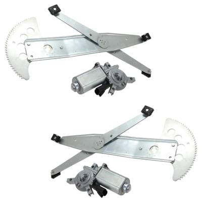 New Front Left And Front Right Window Regulator Compatible With Buick Chevrolet Oldsmobile Venture thumbnail 10