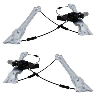 New Front Left And Front Right Window Regulator Compatible With Chevrolet Malibu L 4 Cyl 1.5L Malibu thumbnail 12