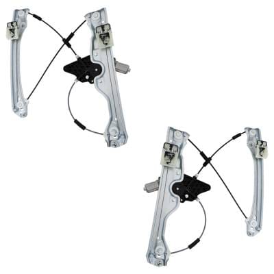 New Front Left And Front Right Window Regulator Compatible With Chevrolet Malibu Ls 4 Cyl 1.5L thumbnail 2