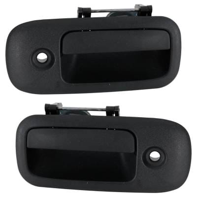 Front Driver And Passenger Side Exterior Door Handle Compatible With 2003-2009 Chevrolet C5500